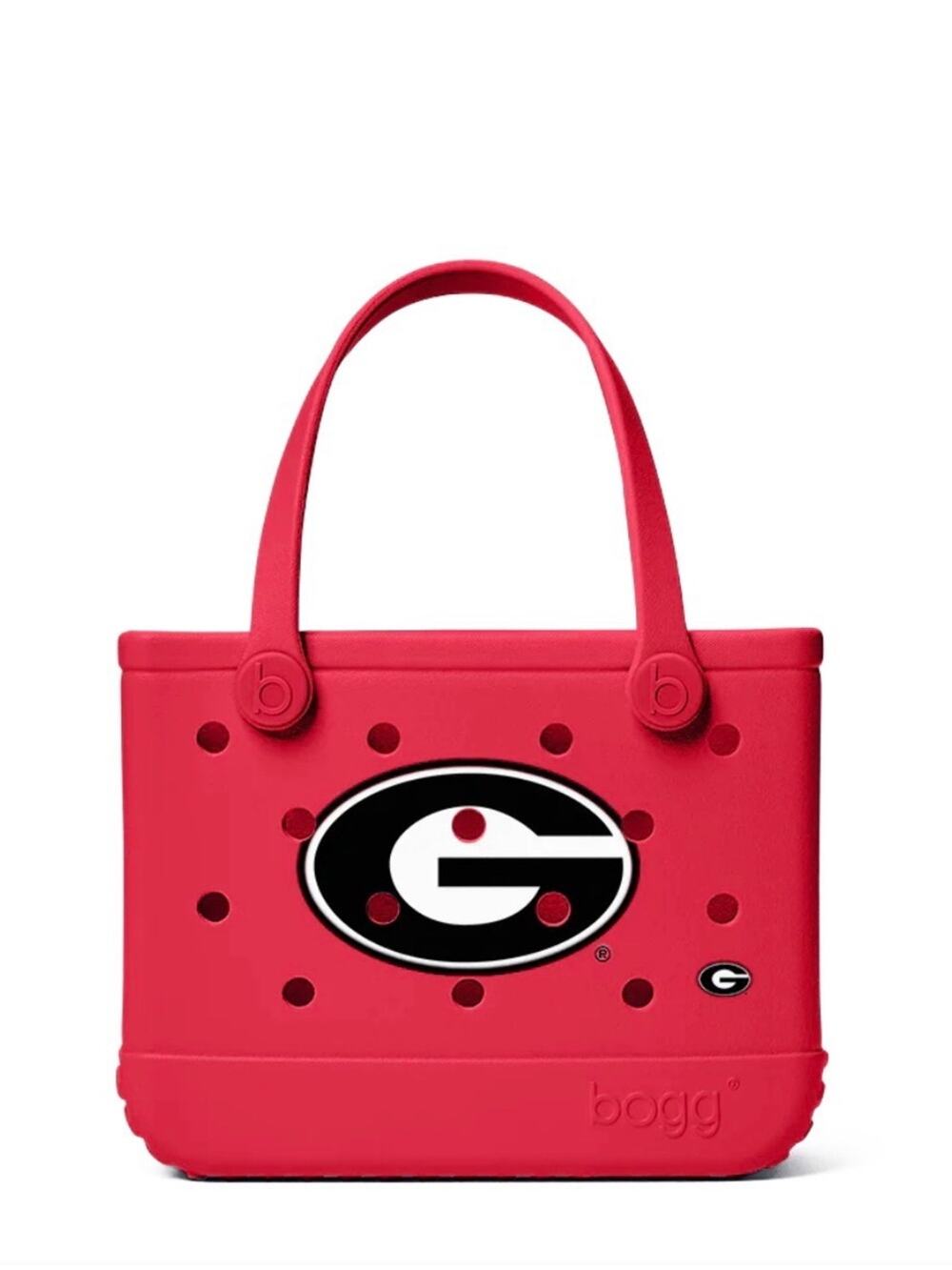 NEW GEORGIA BULLDOG BITTY BOGG BAG SMALL INSERT BAG Red Georgia G Logo Tote